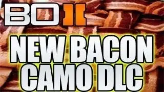 BLACK OPS 2- BACON CAMO ON EVERY WEAPON! (NEW CAMO)