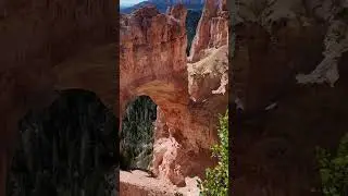 Bryce Natural Bridge #brycecanyon #redrock #naturalbridge #sightseeing #southernutah