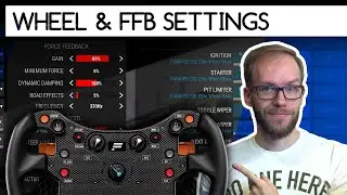 My Fanatec Wheel & FFB Settings for Assetto Corsa Competizione Simracing