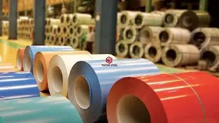 【PPGI Coil】-Colour Coated Sheet Cutting Process | Wanzhi Steel