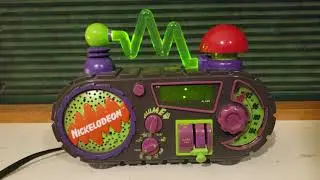 Nickelodeon Time Blaster alarm clock - sound demo