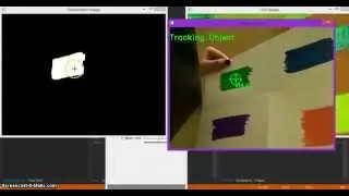 Tracking Colored Object using Visual Studio 2013 and OpenCV 2.4.10