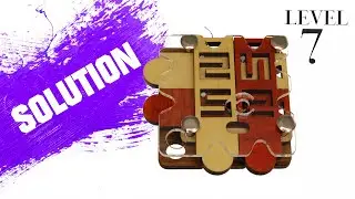 N-5 a wood puzzle from Jean Claude Constantin - Solution