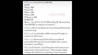 ICAR2019ExpectedCutOffMarks ICAR 2019 UG PG, JRF CUT OFF MARKS