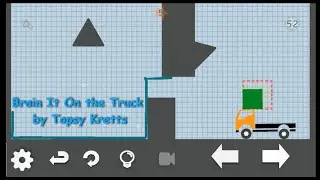 Brain It On the Truck level 52 water 5 stars