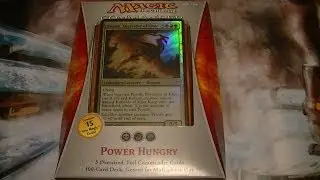 Unboxing Magic: The Gathering - Power Hungry Commander EDH Deck