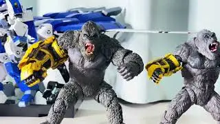 HIYA TOYS ゴジラxコング 新たなる帝国 コング 可動 アクション フィギュア　の紹介です　これは凄く　いいものです！