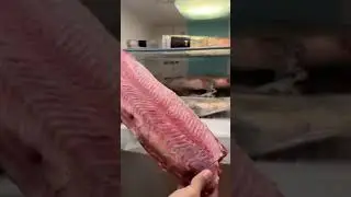 Чир. Рецепт строганины. Проще некуда. Северная рыба.