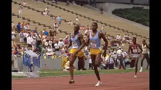 Danny EVERETT vs Steve LEWIS Final 400m PAK 10 Eugene NCAA Championships, 1988.