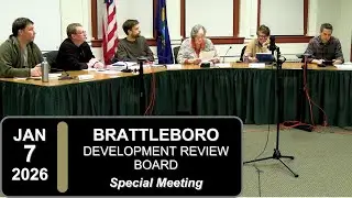 Development Review Board Special Mtg 1/7/26