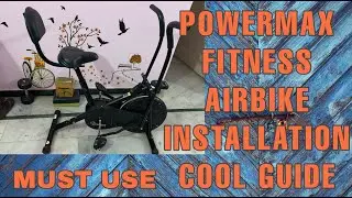 POWERMAX Fitness BU-201 Dual Action Airbike Installation Guide