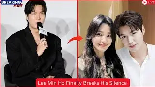 Lee Min Ho Finally Breaks His Silence on Song Hye Kyo Dating Rumors!