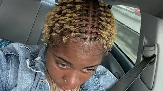 Sisterlocks establishment on 1 inch to 2 inch hair. PCOS and weight gain. 