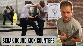 Serak Round Kick Counters - Silat Online Training Course - Guru West Bolz