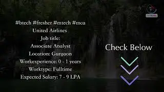 Associate Analyst (United Airlines)