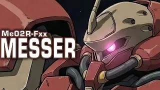 【ジオンの系譜を受け継ぐ機体】Me02R メッサー【ガンダム解説】