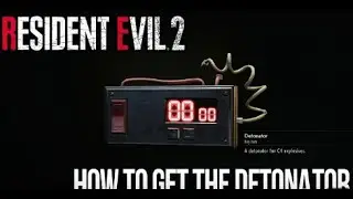 I Found The Hidden Detonator In Resident Evil 2 Remake