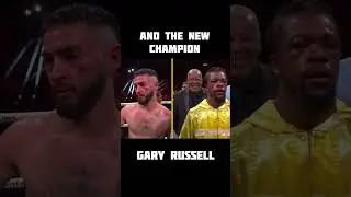 And the NEW WBA CHAMPION by Unanimous Decision, Gary Russell #Boxing #boxingnews #boxingnewsalert