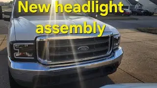 2000 f250 headlight assembly upgrade