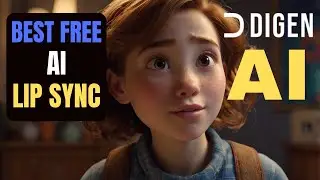 BEST FREE AI LIP SYNC VIDEO GENERATION WITH DIGEN AI