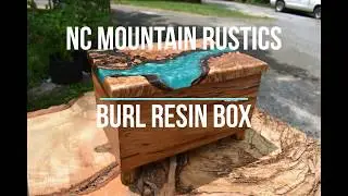 Burl Maple Resin Box Tutorial