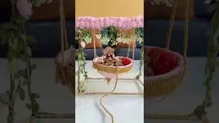 #Janamasthami decoration idea #janamstami #trending 🧿🦚✨🙏