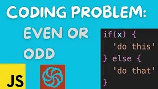 Beginner Coding Challenge - Even or Odd
