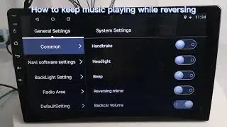 Binize: How to keep music playing while reversing