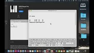 MIDI Player Pro Mac App Store (Basic Overview)