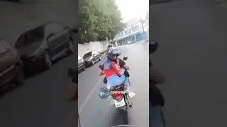 Persecuci&oacute;n por las calles de Brasil en motocicleta, &iquest;lo atrapa la polic&iacute;a?