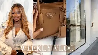 VLOG | APARTMENT UPDATES | LUXURY SHOPPING AT BICESTER VILLAGE | LUXURY UNBOXINGS | Edwigealamode