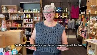 Finished Project: Hourglass Crochet Top by Crochet Highway Designs | Sesia Jeans Yarn