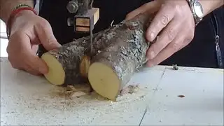 Woodturning. Winged Vase Jarr&oacute;n con alas. Torneando madera. #handcraft #wooddesign #woodworking