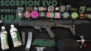 HPairsoft recenzja - ASG CZ SCORPION EVO wersja HPA