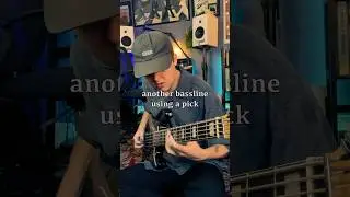 Using a pick is cool. #bass #bassplayer #bassteacher #music #bassist #thekillers #sirebass #rock