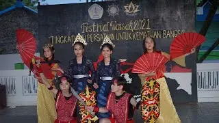 Tarian Tidayu Festival Waisak 2021 KBMB Untan