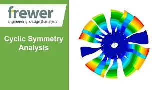 Cyclic Symmetry Analysis of a Fan Blade Assembly