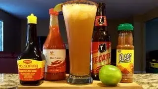 How To Make A Michelada Beer Cocktail / Mixed Drink ((RECIPE INCLUDED)) DJs BrewTube