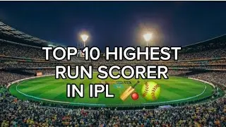 Top 10 ipl highest run scorer #msdhoni #cricket #viratkohli #rohitsharma #video