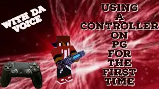Trying to play pixel Gun With A Controller For The First Time