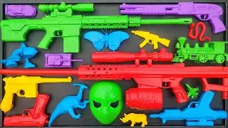 Membersihkan Sniper Rifle, Shotgun, Ak47, Glock Pistol, Tank, Orcalelo Orcala, Mouser PSTL, Eps 293