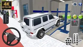 New Police Car Vs Auto Repair Shop In 3D Driving Class Android Ios Gameplay || Car Game #gameplay