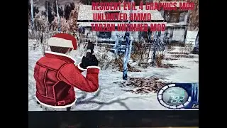 RESIDENT EVIL 4 WINTER SEASON GRAPHICS MOD FOR PS5/ PS4 JAILBREAK