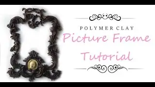 Make A Picture Frame w/ Me #polymerclay #sculpture