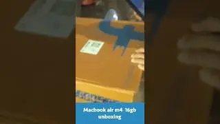 macbook air m4 16gb/256gb unboxing | 🚚flipkart open box delivery  #applemacbookair