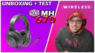UNBOXING Casque GAMER - COOLER MASTER  MH670