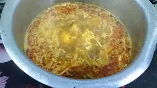सेव - अंडा सब्जी की सिंपल रेसिपी और बाजरे की रोटी 😊😊