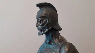 Talos from Jason and the argonauts  X-Plus figure customised with scratch built temple plinth