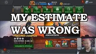 Nebula Results and How I Predict Arena Cutoffs | Marvel Contest of Champions