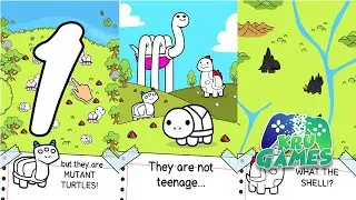 Turtle Evolution - Mutant Turtles Clicker Game Gameplay Walkthrough #1 (Android, IOS)